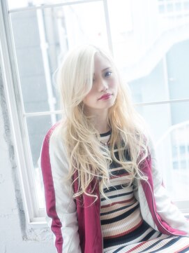 ココカラーアンドカット マルナカ福富店(CoCo Color&Cut) 透け感ウェーブ×ロング/岡山・福富