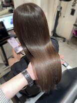 ソヨン 金山店(SOYON)&nbsp;ロングレイヤー/グレージュ/アッシュブラウン/赤み消し