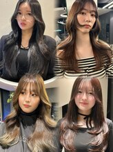 竹谷愛×最旬上品色っぽトレンド韓国ヘア×盛れるお顔周りカット◎