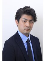 メンズウィル バイ スヴェンソン 高崎スタジオ(MEN'S WILL by SVENSON)&nbsp;ツヤ感ビジネスパーマスタイル