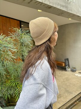 オムズポカ 栄矢場町店(OM's poka) オリーブベージュ/ロングレイヤー