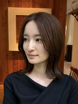 ガーランド (Garland)&nbsp;[結べるミディアム]骨格別顔まわりカット/透明感カラー イルミナ