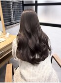 【ere博多:川崎】マロンベージュ×切りっぱなし×韓国巻き