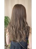【タキさん】大人可愛い透明感レイヤーロング/艶感/20代/博多