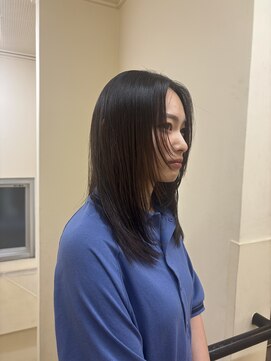 ネアー 新潟(NEER) アプリコットオレンジ/くびれヘア/ウェーブショート［新潟］