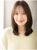 姫カットレイヤー透け感エアストレートTc上尾20代30代40代