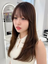 コア プラス 立川(COA PLUS)&nbsp;韓国風レイヤーカット髪質改善ダブルカラーハッシュカット