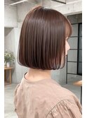 ぱつっとボブ・ショート/前髪あり/絶壁解消/20代/30代/大人