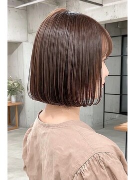 ケシキ 表参道 原宿(kesiki.) ぱつっとボブ・ショート/前髪あり/絶壁解消/20代/30代/大人