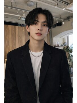 ベル 表参道Terrace(Belle) men'shair/センターパート/ツーブロック/シャドウパーマ