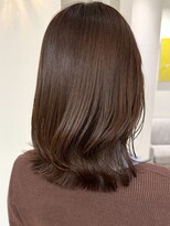 ローネス 銀座(LONESS)&nbsp;ミディアムレイヤーレイヤーボブ春カラー春ヘアピンクブラウン