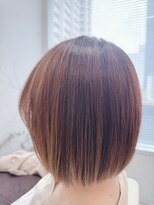 グラムール(glamour) 切りっぱなしボブ