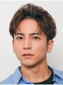 原宿メンズパーマニュアンスパーマフェザーパーマセンターパート
