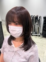 ビブ(VIV)&nbsp;ハッシュレイヤー×ラベンダーブラウンの大人可愛いレイヤー♪