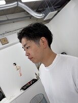 バーバーカリミチ(Barber karimichi)&nbsp;ナチュラルヘア×テーパーフェード