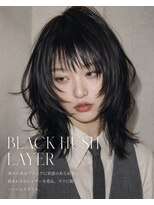 ヘアセラヴィ 雨ヶ谷(hair C'est La Vie)&nbsp;ブラックハッシュレイヤ