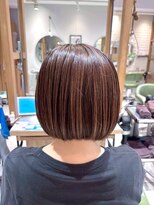 アース モード 新小岩店(EARTH/M) ショートボブ×ピンクブラウン