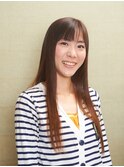 【ナノストレート】艶ロング