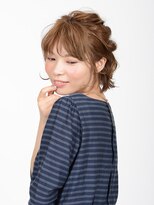 アース 大曽根店(HAIR&MAKE EARTH)&nbsp;ダブルくるりんぱハーフアップ【EARTH大曽根】