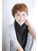 個性的なショートスタイル