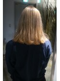 creamy blond