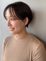 リンネテラス(Lin'ne terrace)&nbsp;大人キレイヘルシースタイル＊ハンサムショート＊センターパート