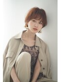 立体感　丸み　ショートボブ