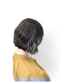 前下がりボブ