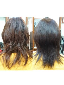 レディクレア(Ready Clere) 50代女性　天使ストレートパーマ