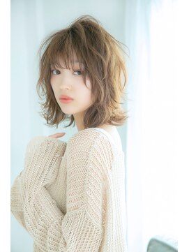 ロンドプロフィール 浦和(Lond profil) 【Lond 橋本】色っぽふんわりミディ