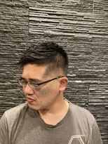 プレミアムバーバー 表参道店(PREMIUM BARBER produce by HIRO GINZA)&nbsp;アップバンクベリーショートスタイル