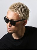 大人男子のブリーチカラー