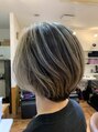 テトラ ヘアー(TETRA hair)&nbsp;ボブベースでもオシャレなバレイヤージュ♪