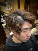 波打ちパーマ　波巻きスパイラル　大宮