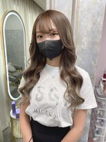 ガルボヘアー 名古屋栄店(garbo hair)&nbsp;#名古屋#栄#プルエクステ#ハイライト#ハイトーン#透明感カラー