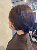耳掛けショートスタイル