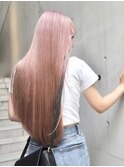 おすすめハイトーンカラー/ミルクティーピンク