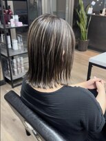 ヴィフ 大船(VIF)&nbsp;ハイライトケアブリーチ白髪ぼかし白髪染め白髪活かし脱白髪