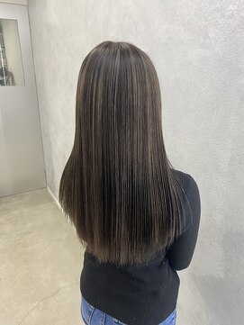 カノンヘアー(Kanon hair) ハイライトカラーバレイヤージュシャドウルーツ ブリーチカラー