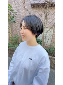 ホヌン 茅ヶ崎(Honnun) 丸みのあるハンサムショート/茅ヶ崎