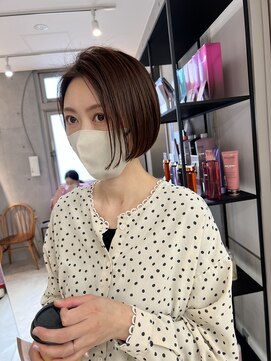 サンド 鹿児島中央(sand) @sei___sandインナーカラー/ボブ/鹿児島中央駅