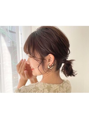 【前髪カット+AujuaTR￥5480】口コミ高評価×小顔カット★あなた史上最強の『大人上品』をご提案♪