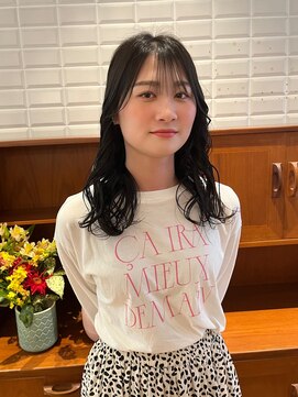 ルアウハク 梅田(LUAU Haku) 【REN】semi long perm