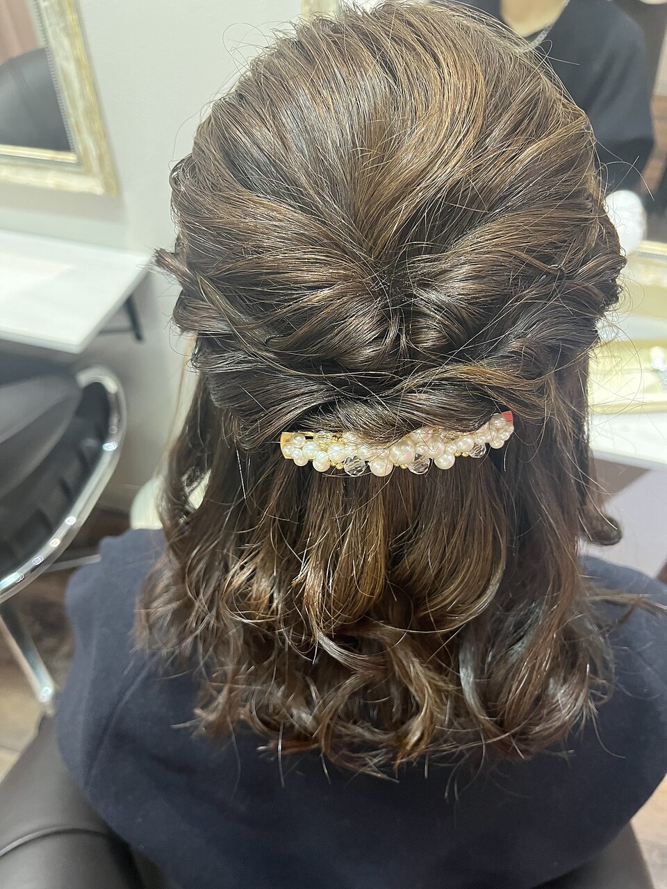 【お呼ばれ】ヘアセット