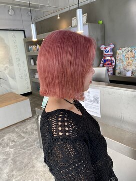 ヘアデザイン プティパ(Hair Design petit-pas) ハイトーンピンク♪