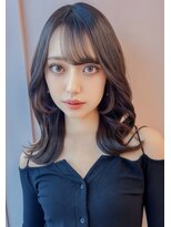 モアナ バイ ラナ 甚目寺店(MoanA BY LANA)&nbsp;韓国風/透明感カラー/オリーブベージュ/ぱっつん前髪/小顔カット