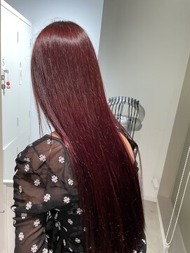 エイト 神戸三宮店(EIGHT) 【秋の暖色カラー】レッドカラー♪