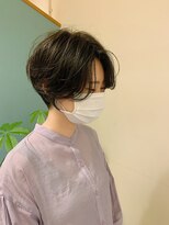 トッカ ヘアアンドトリートメント 難波店 小顔似合わせカット愛されクールショート20代/30代40代50代/難波