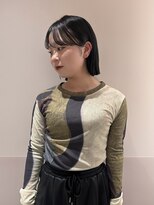 マイル 渋谷(mile)&nbsp;タイトボブ×オリーブグレー