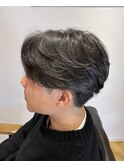 王道ニュアンスパーマセンターパート